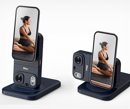 The Nikon Coolpix 100 Just Got Reimagined as a Modern Teleconferencing Device