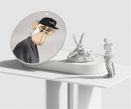 NFT Display Concept Lets You Show Off Your Other Riches Alongside Pricey Digital Art