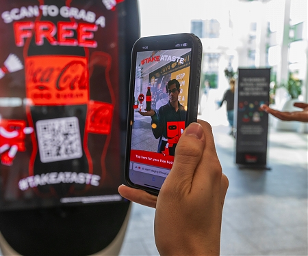 Grab a Free Bottle of Coca-Cola Zero Sugar Using AR