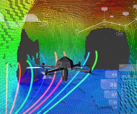 (Paper) Folding Drone Can Drop Into Inaccessible Mines - Prometheus