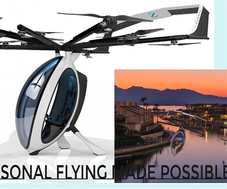 Egg-shaped Personal Flying Machine Unveiled by ZAPATA
