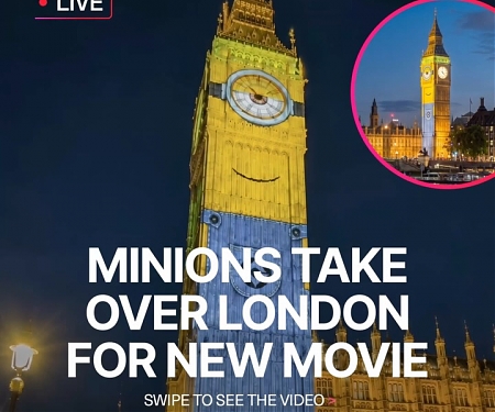 Big Ben Turns Into a Minion ? 3D CGI Artwork of London Landmark Goes Viral
