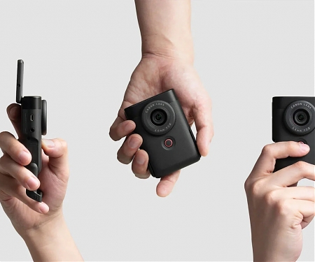 Canon PowerShot V10 is A Minimalist Video Camera for Content Creators