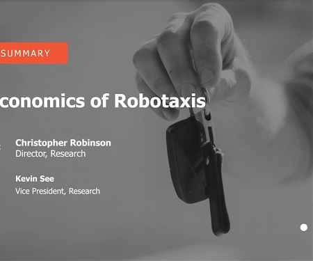 (PDF) The Economics of Robotaxis