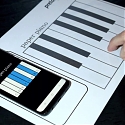 Paper-Thin Piano Demonstrates The Power of Printed Electronics and NFC