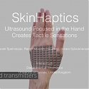 (Video) SkinHaptics : Ultrasound Focused in the Hand Creates Tactile Sensations
