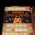 (Video) Hermès Jingle Games Transforms Ginza Building Into Interactive Video Game
