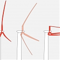 Folding, Modular Rotor Blades Designed for Giant Wind Turbines