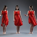 (Video) 3D-Printed Dress Mimics Feathers and Scales to Move With You