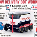 Tesco Makes UK’s First Delivery by ROBOT in Trial That Could Change Shopping Forever