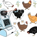 Robot Nannies Look After 3 Million Chickens in Coops of the Future