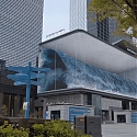 (Video) A Massive Wave Crashes in a Seoul Aquarium - D'strict Wave