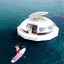 (Video) Inspired by James Bond Movie, Anthenea is Solar-Powered Floating Pod