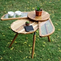 The 'Elytra' Table by Radhika Dhumal Fans Out for Additional Space