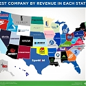 Largest Company by Revenue for Every State 2015