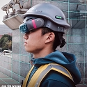 NOCTUA is a Sexy Mixed Reality Safety Helmet for the Construction Industry