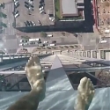(Video) Is This The Scariest Glass Bottom Swimming Pool Ever ?