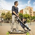 (Video) Quinny Longboard Stroller Might be the Most Exciting Way to Get Around with a Child