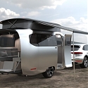 Porsche and Airstream On Concept Travel Trailer