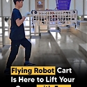 (Video) Palletrone Cart : Flying Shopping Cart for Easy Transportation