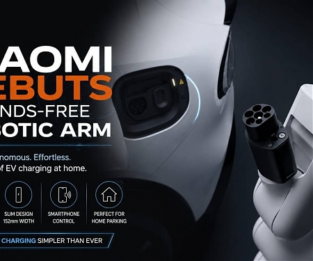 (Video) Xiaomi Introduces a Robot Arm That Automatically Plugs Into Your EV