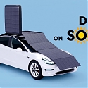 (Video) Rooftop EV Solar Box Unravels to 6x Its Size, Charging Car Off-Grid