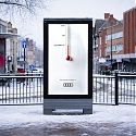 Audi Lets The Weather Do The Talking