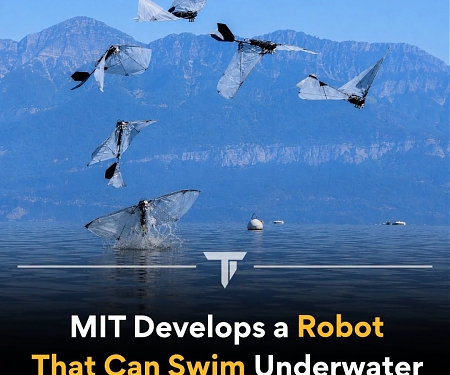 (Paper) MIT & EPFL - A Flapping Robot Swims And Flies Like A Diving Bird