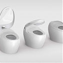 Absolutely Genius Toilet Design with A Lid-Activated Flush Only Flushes