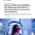 (PDF) Mckinsey - Future of B2B Sales : Building The Right Team and Talent to Drive Growth