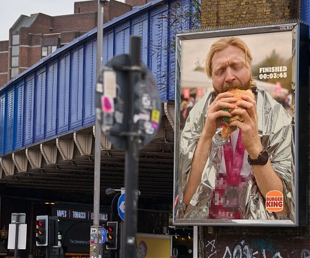 Burger King Serves Up A Whopper Finish At The London Marathon