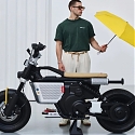 BMW Motorrad x Vagabund Electric Bike has Integrated Umbrella and Speaker