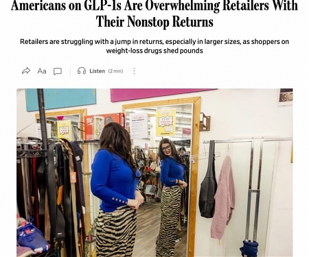 Americans On GLP-1s Are Overwhelming Retailers With Their Nonstop Returns