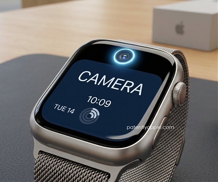 (Patent) Apple Reveals Another Attempt At Integrating A Camera Into Apple Watch