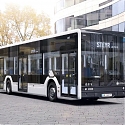 Modern Electric City Bus Concept for STEYR Automotive