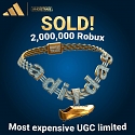 Adidas’ $20K Roblox Necklace Marks New Era for Fashion and Gaming