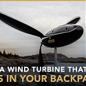 A Wind Turbine That Fits In Your Backpack - Shine