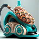 AI-Generated Series Redesigns Vibrant Household Appliances in Gaudí's Aesthetic