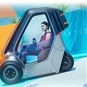 Canoo 2Go Tiny Car Concept Delivers Minimalist Design with Spacious Cabin