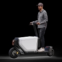 This Utilitarian Electric Scooter is Economical Way To Move Cargo In Urban Locales