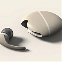 These TWS Earbuds Integrate Beautifully Into Their Charging Case to Create a Visual Balance