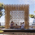 A Japanese Teahouse Prototype Made from Food Waste Debuts at Venice Biennale