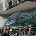(Video) 3D Waterfall & Whale Cool NYC’s Times Square Down For The Summer