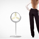 This 360-Degree Rotating Fan Can be Charged Magnetically, Just like Apple’s MagSafe